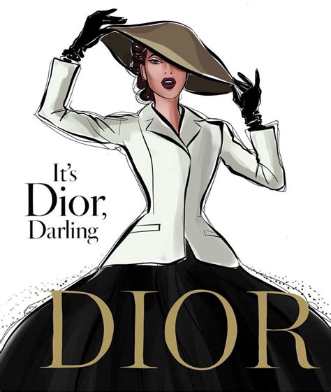 dior lady art 5|dior drawings.